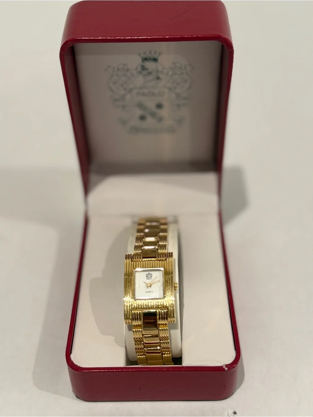 Vintage Paolo Gucci Gold-Tone Bracelet Watch